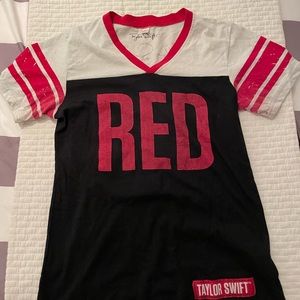 Taylor Swift Red Baseball Tshirt